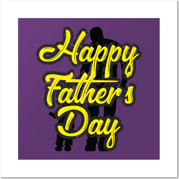 Father Day Wall Art by DJOU